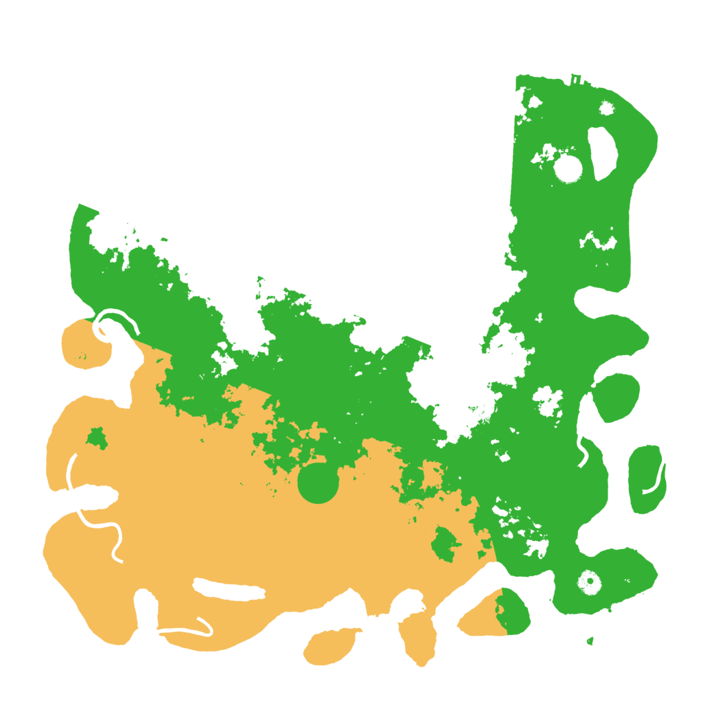 Biome Rust Map: Procedural Map, Size: 4500, Seed: 6195814