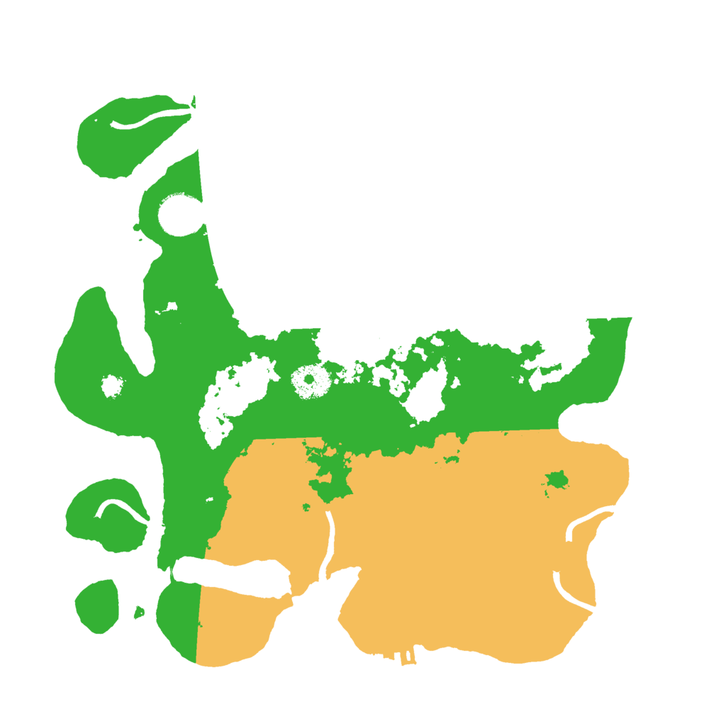 Biome Rust Map: Procedural Map, Size: 3000, Seed: 439982153