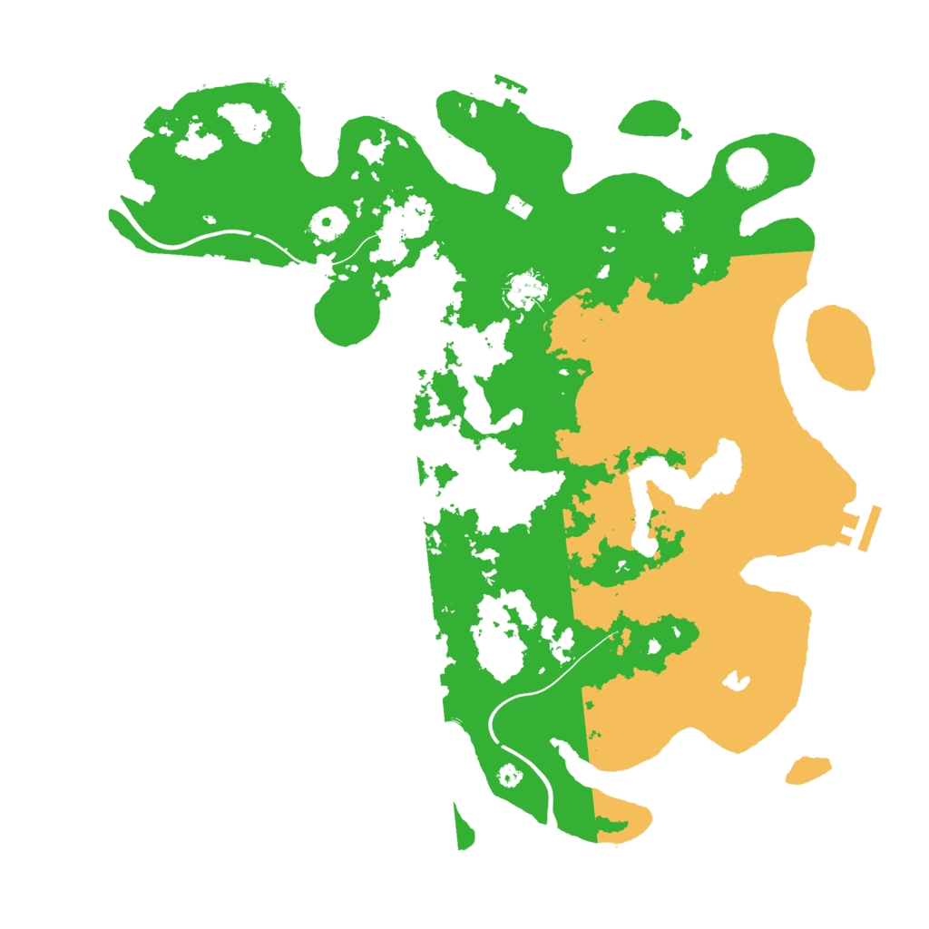 Biome Rust Map: Procedural Map, Size: 4000, Seed: 380680