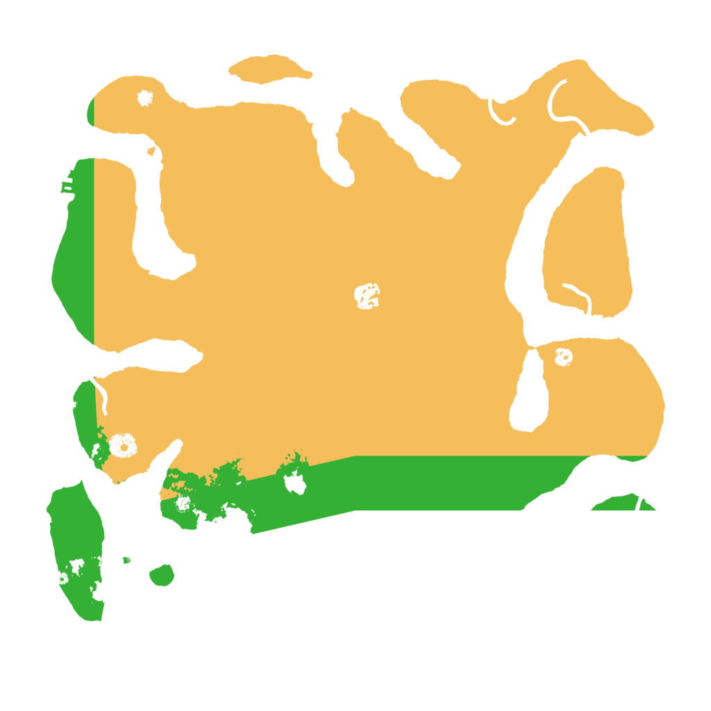 Biome Rust Map: Procedural Map, Size: 4000, Seed: 198353