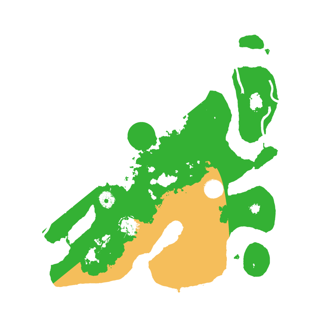 Biome Rust Map: Procedural Map, Size: 3000, Seed: 169384