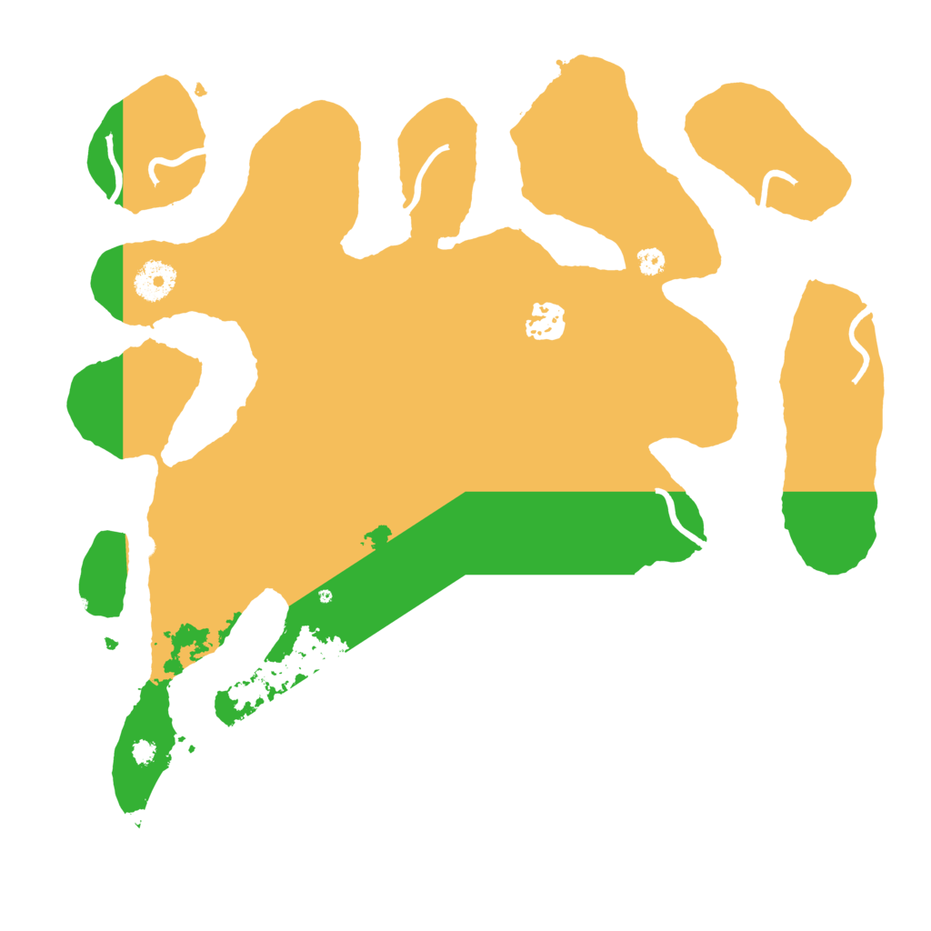 Biome Rust Map: Procedural Map, Size: 3500, Seed: 3799312