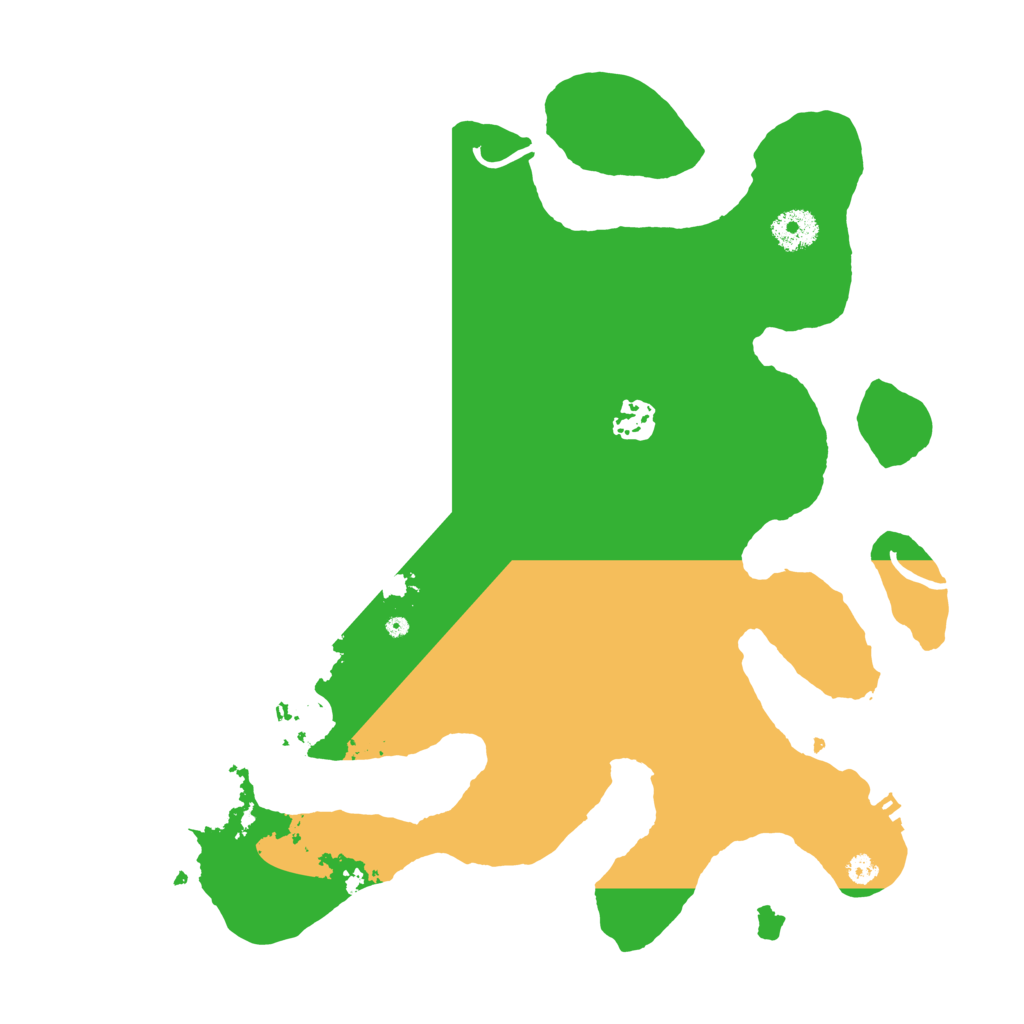 Biome Rust Map: Procedural Map, Size: 3550, Seed: 330604