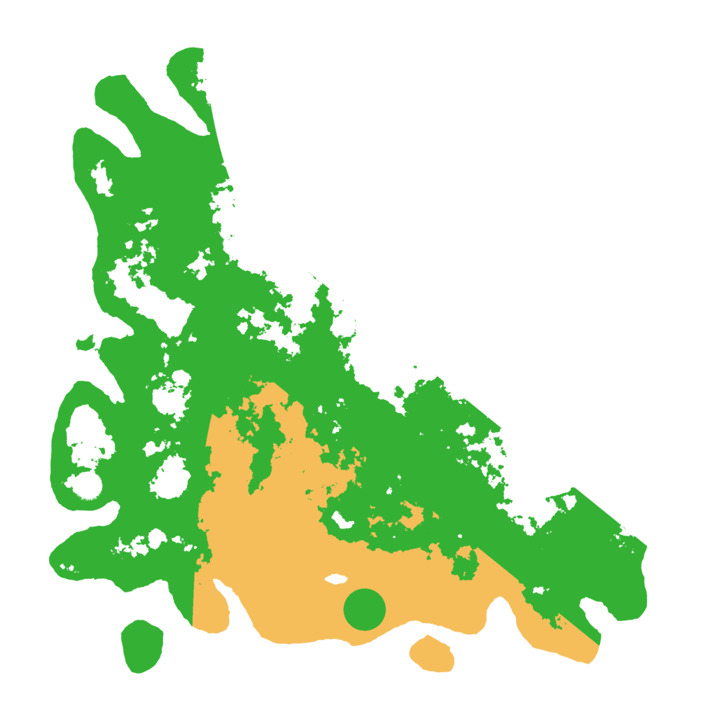 Biome Rust Map: Barren, Size: 4500, Seed: 4567356