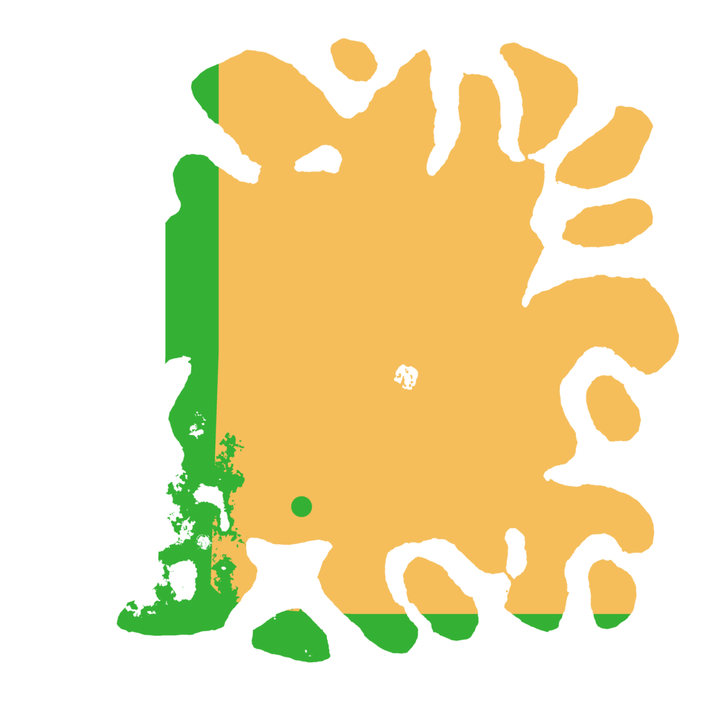 Biome Rust Map: Barren, Size: 4500, Seed: 4241233