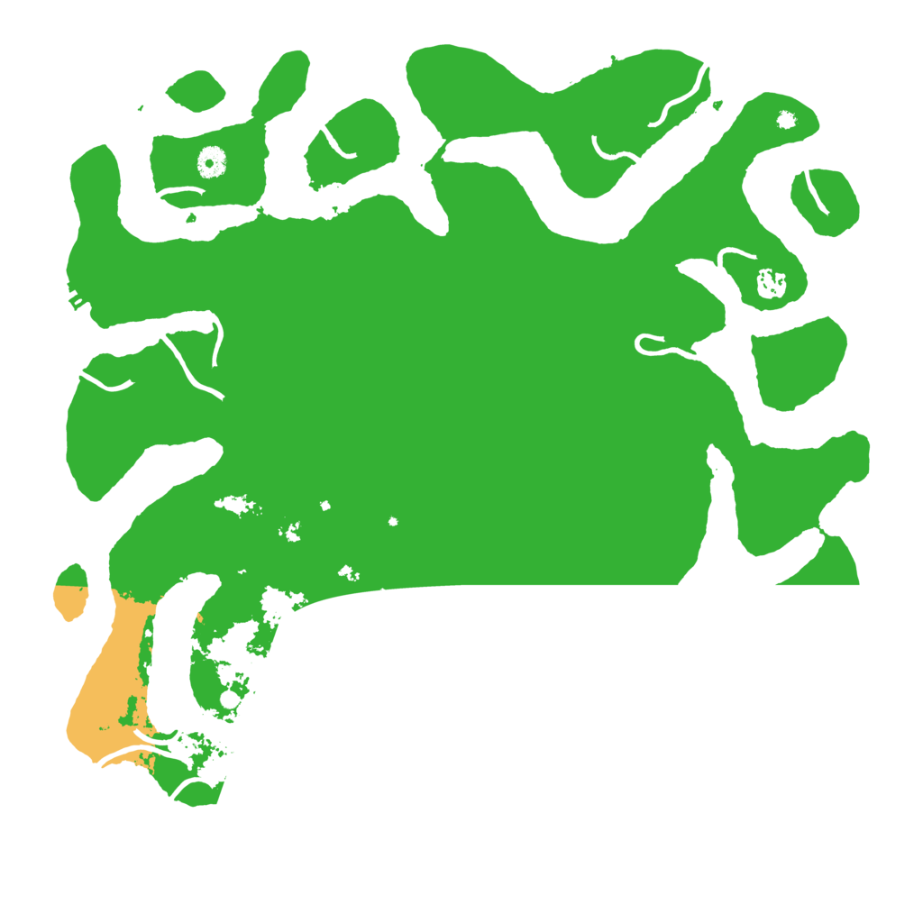 Biome Rust Map: Procedural Map, Size: 4500, Seed: 823296