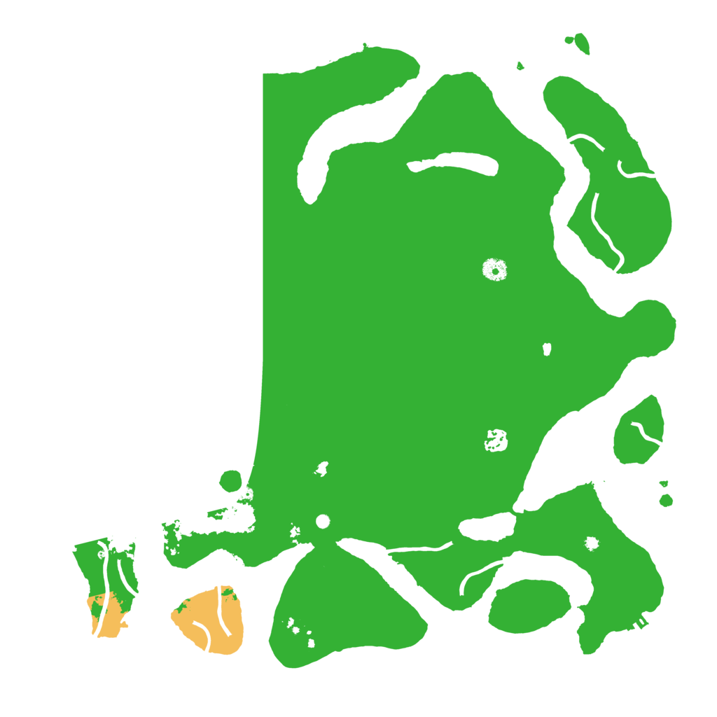 Biome Rust Map: Procedural Map, Size: 4500, Seed: 3352019