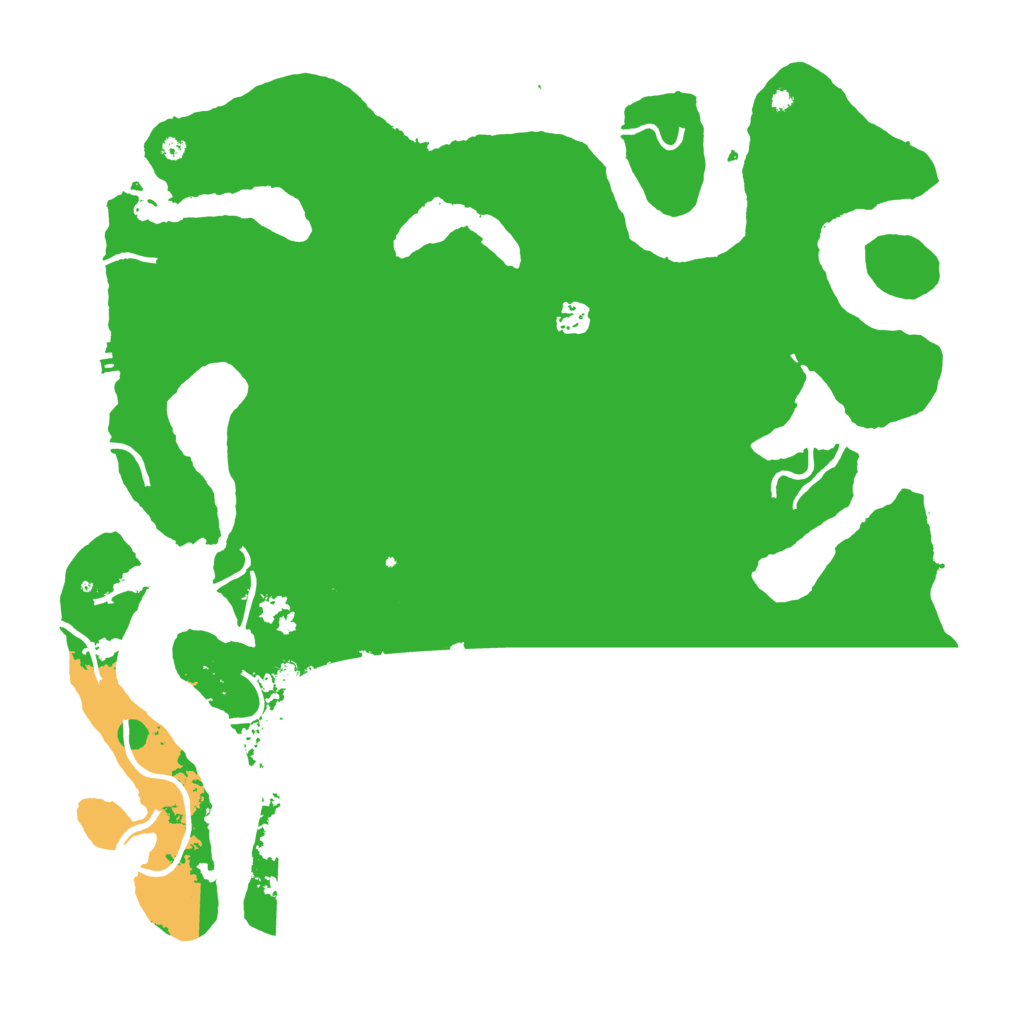 Biome Rust Map: Procedural Map, Size: 4500, Seed: 645574