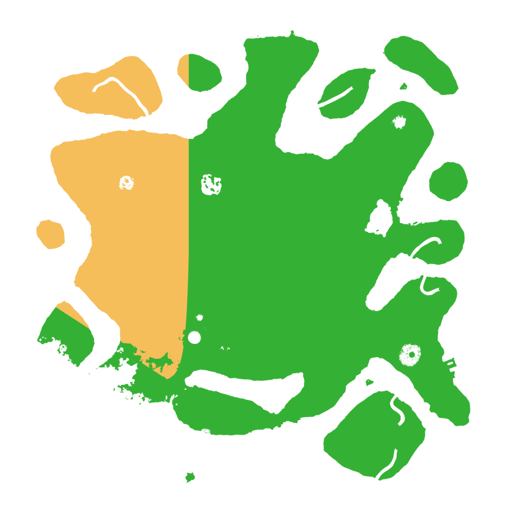 Biome Rust Map: Procedural Map, Size: 3550, Seed: 970901