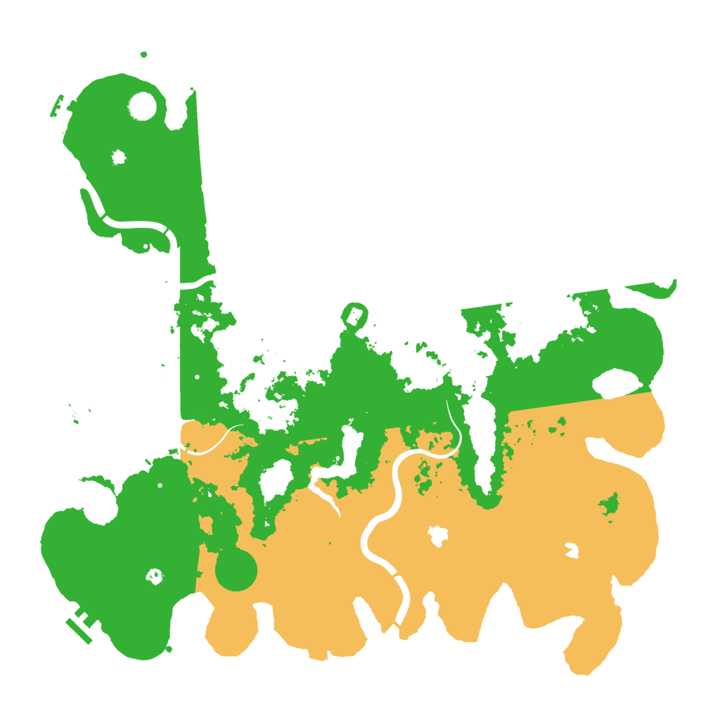 Biome Rust Map: Procedural Map, Size: 4500, Seed: 2122738