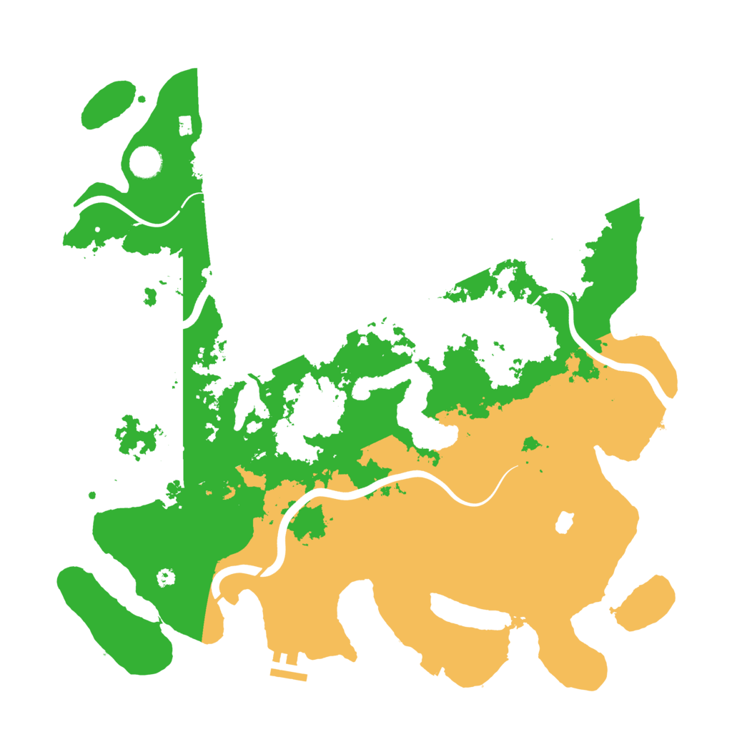 Biome Rust Map: Procedural Map, Size: 4000, Seed: 826187