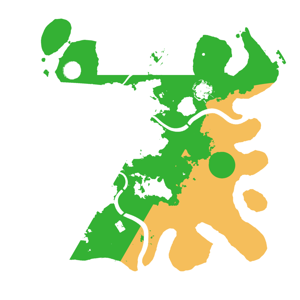 Biome Rust Map: Procedural Map, Size: 3000, Seed: 365230