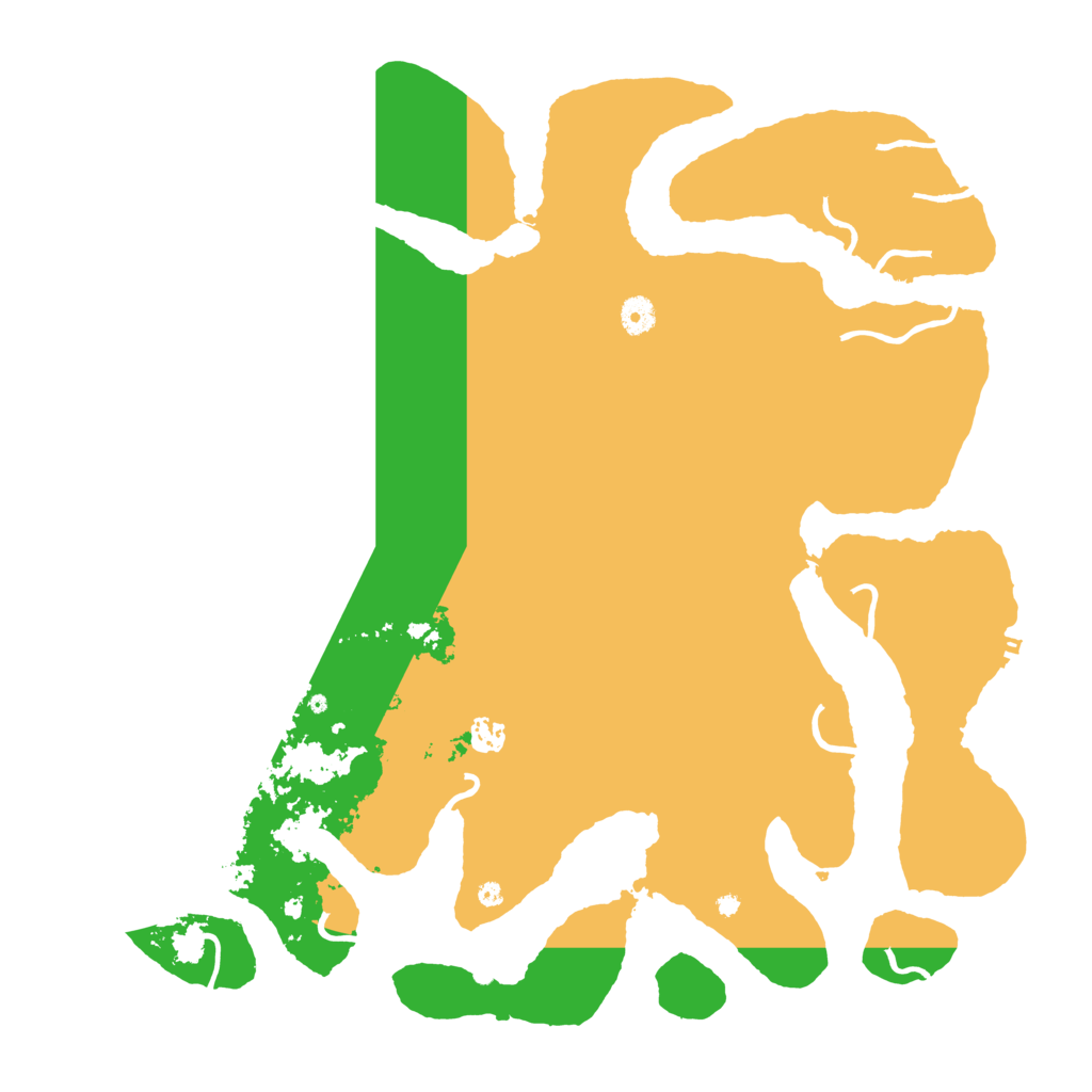 Biome Rust Map: Procedural Map, Size: 4500, Seed: 3682039