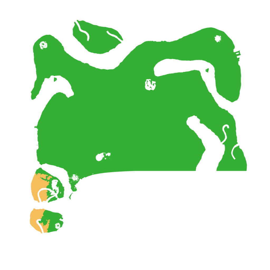 Biome Rust Map: Procedural Map, Size: 3550, Seed: 49998