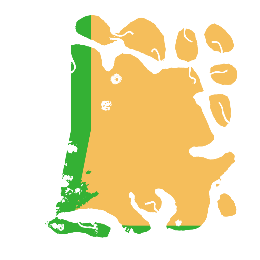 Biome Rust Map: Procedural Map, Size: 3700, Seed: 1293789651