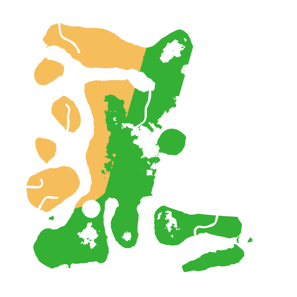 Biome Rust Map: Procedural Map, Size: 3000, Seed: 368074