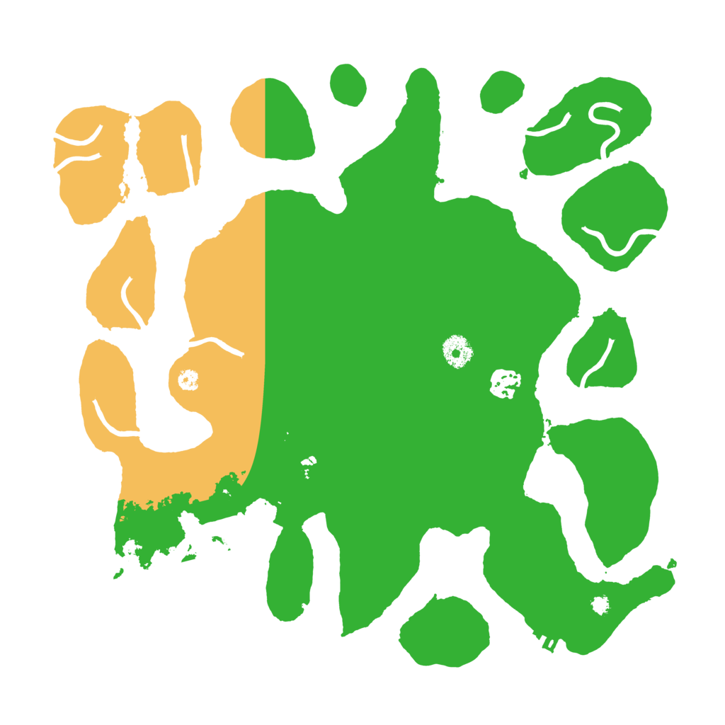 Biome Rust Map: Procedural Map, Size: 3550, Seed: 436326