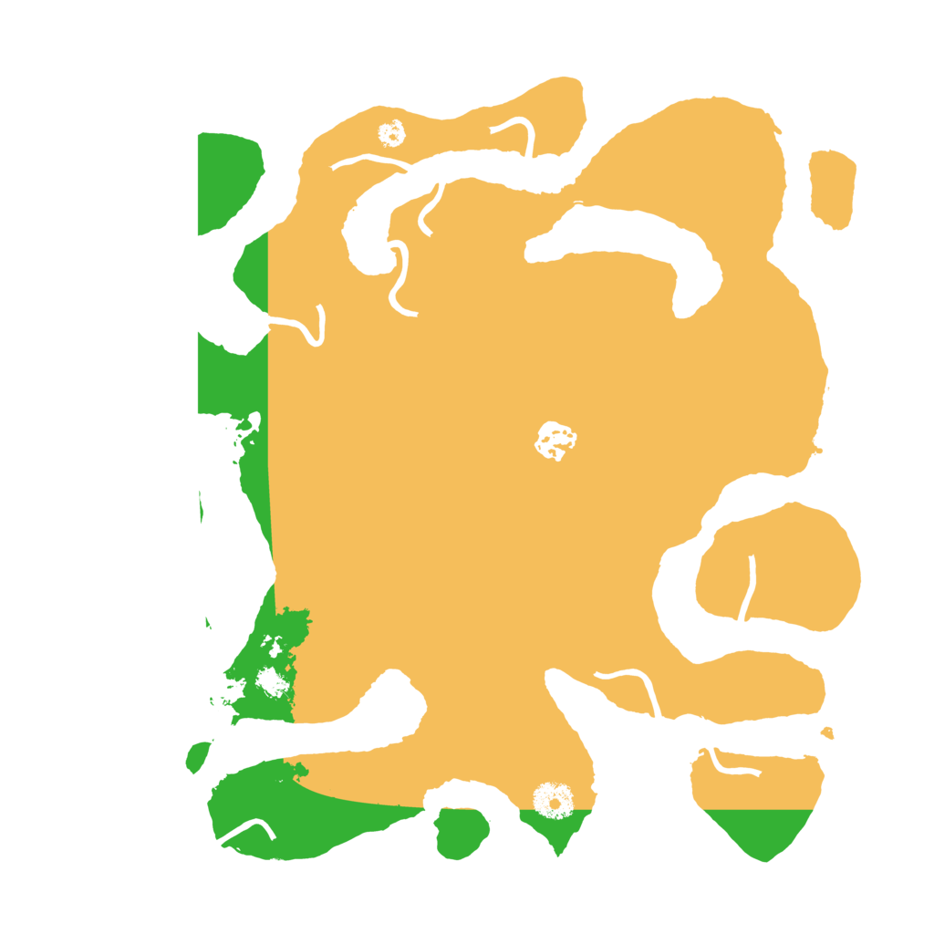 Biome Rust Map: Procedural Map, Size: 3550, Seed: 213072