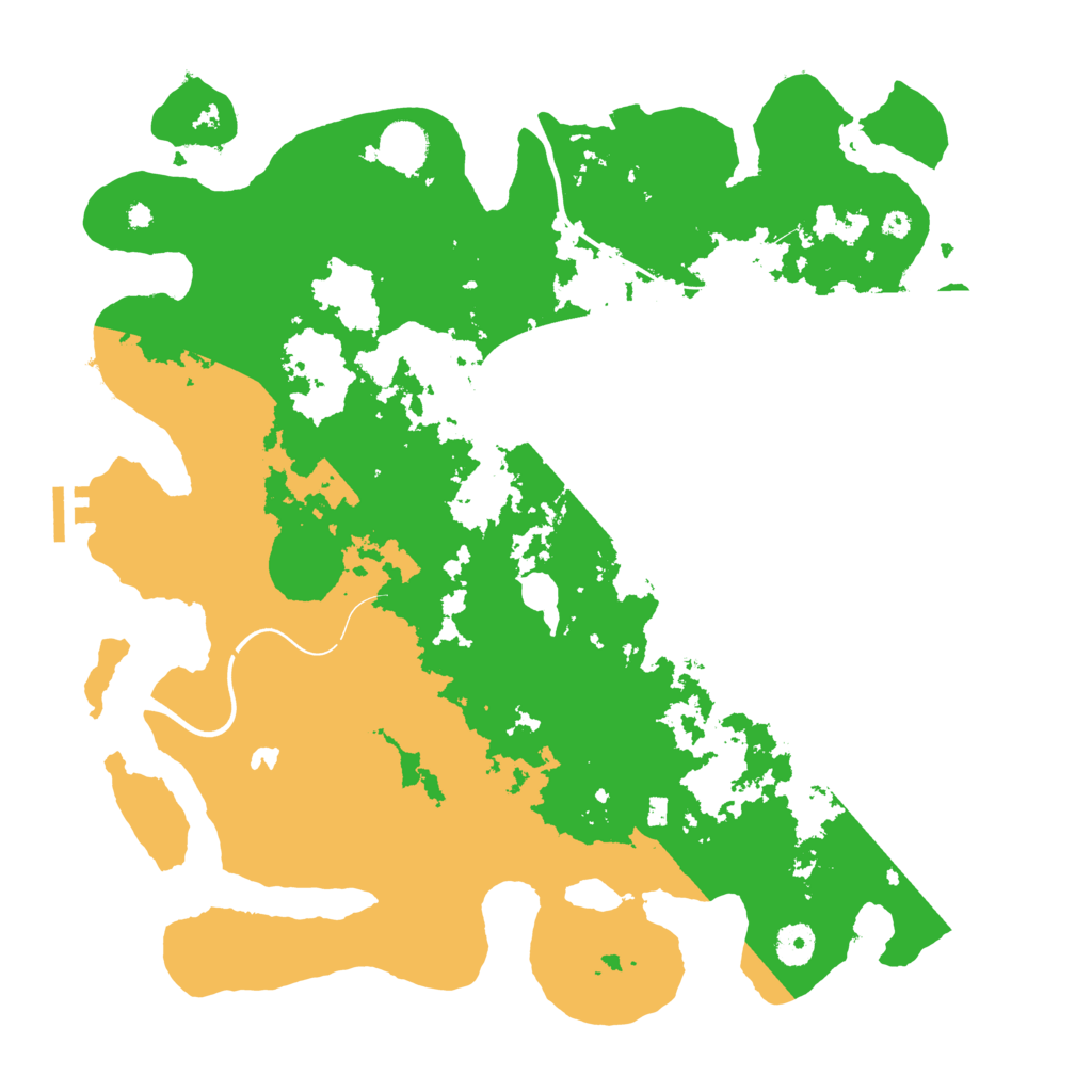Biome Rust Map: Procedural Map, Size: 4000, Seed: 645979