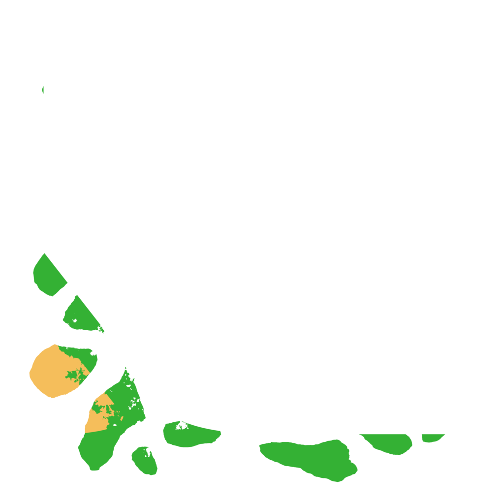 Biome Rust Map: Barren, Size: 4500, Seed: 3948465