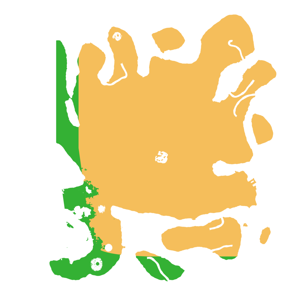 Biome Rust Map: Procedural Map, Size: 3550, Seed: 814986