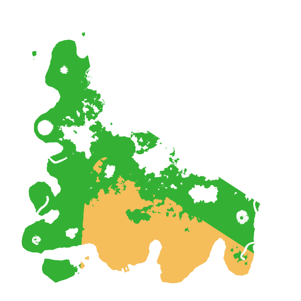 Biome Rust Map: Procedural Map, Size: 3550, Seed: 850040