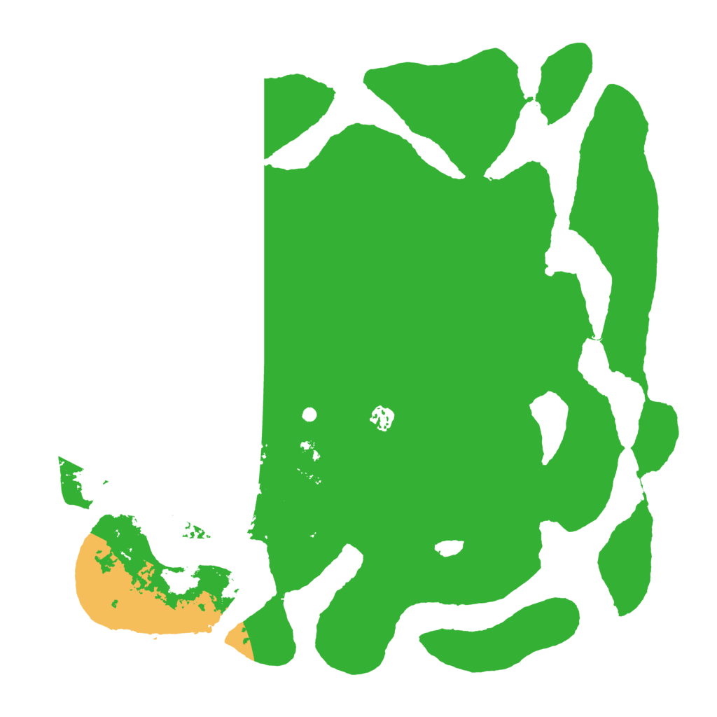 Biome Rust Map: Barren, Size: 4500, Seed: 6242905