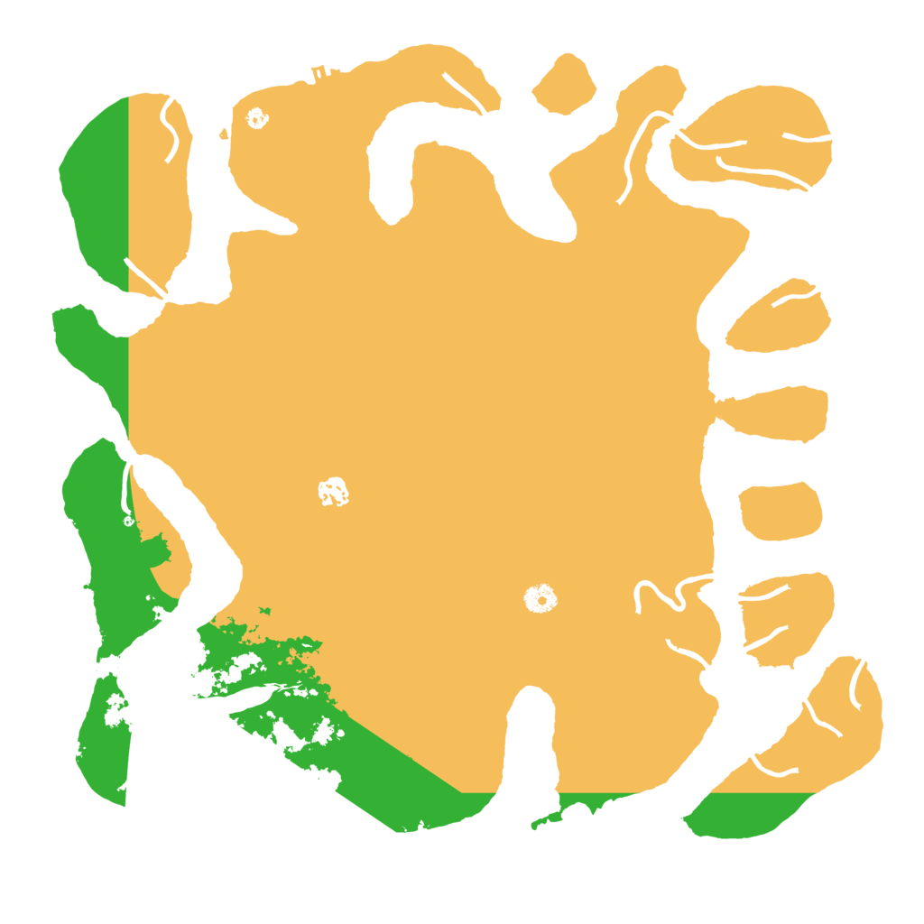Biome Rust Map: Procedural Map, Size: 4500, Seed: 4079242