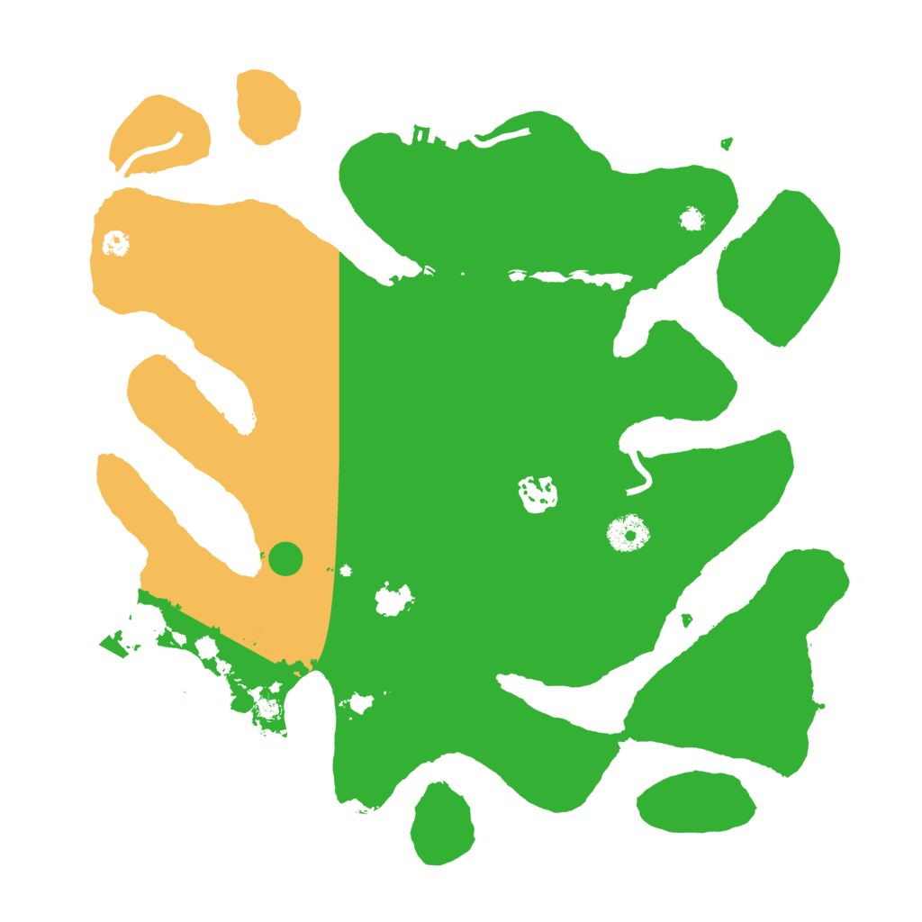 Biome Rust Map: Procedural Map, Size: 3550, Seed: 946777