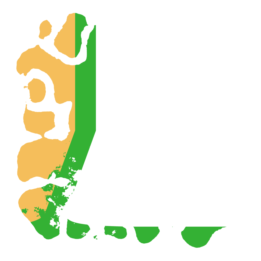 Biome Rust Map: Barren, Size: 4500, Seed: 2544963