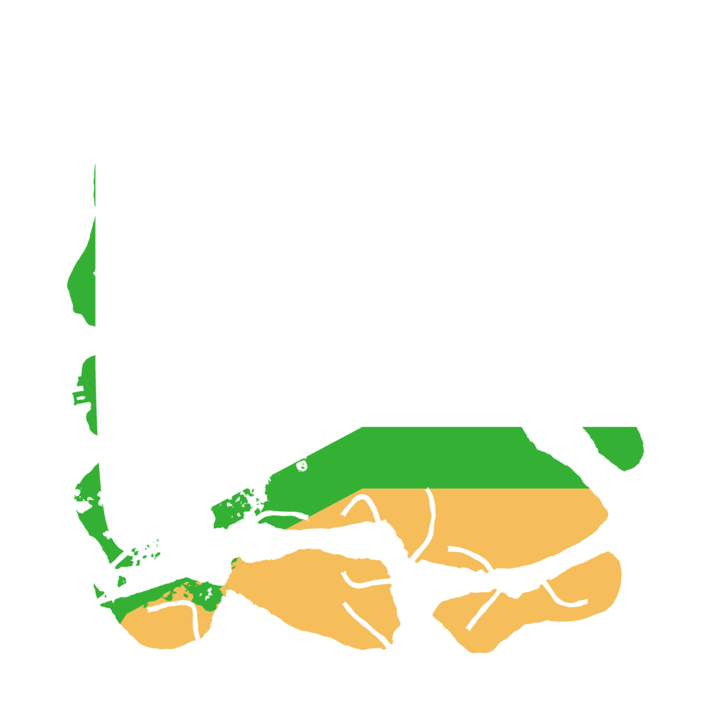 Biome Rust Map: Procedural Map, Size: 3500, Seed: 1354288