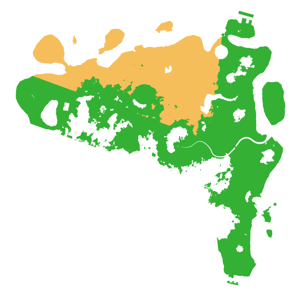 Biome Rust Map: Procedural Map, Size: 4000, Seed: 181459