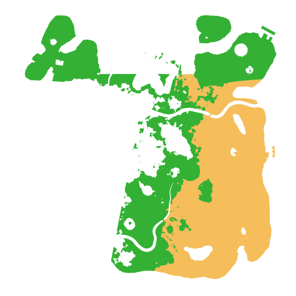 Biome Rust Map: Procedural Map, Size: 4000, Seed: 1485361085