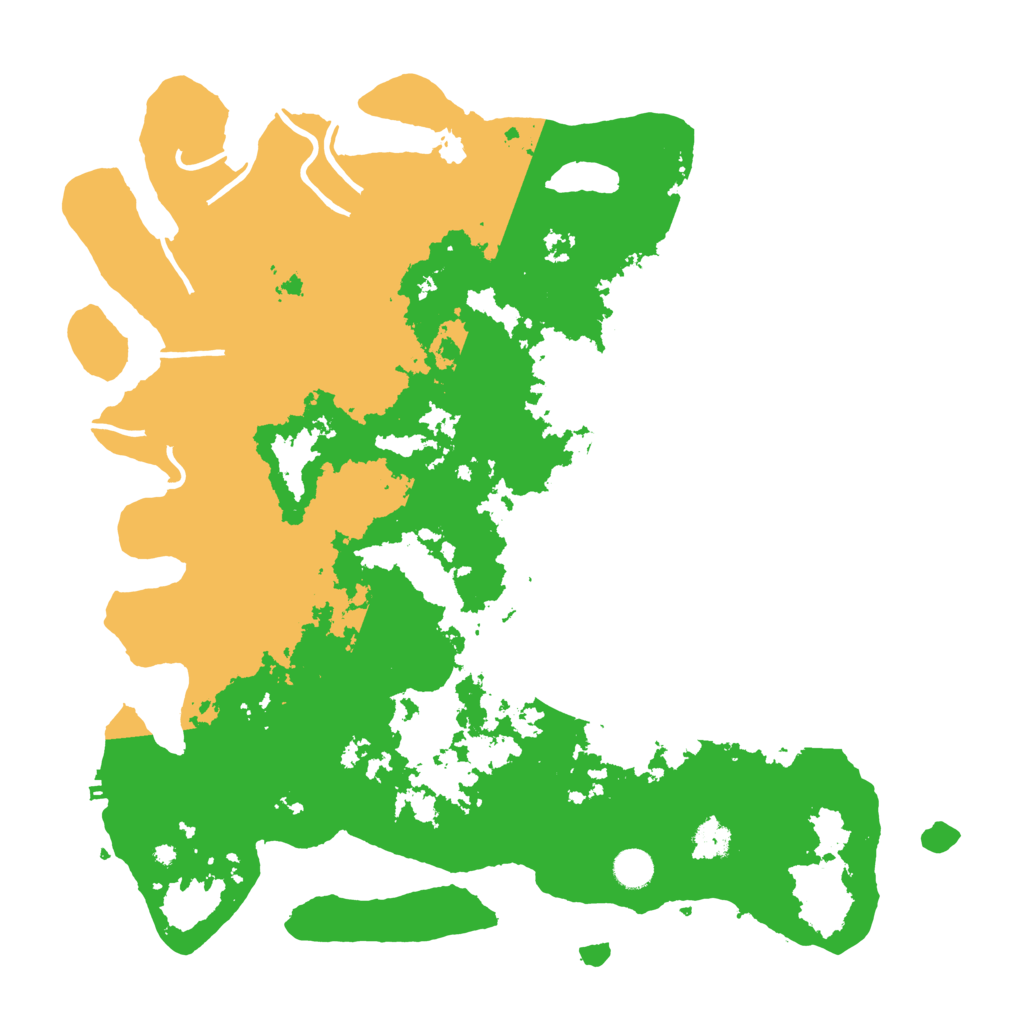 Biome Rust Map: Procedural Map, Size: 4500, Seed: 6134892