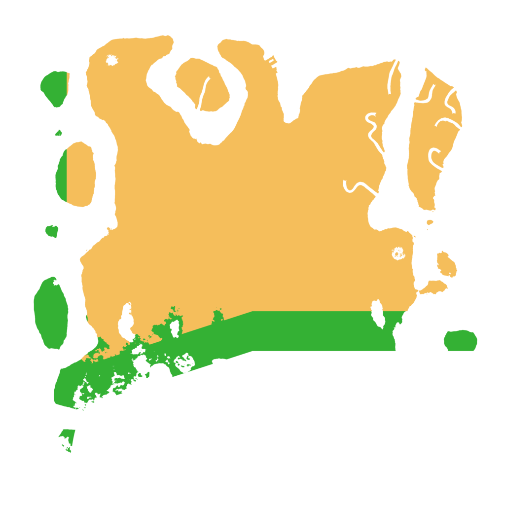 Biome Rust Map: Procedural Map, Size: 3950, Seed: 1954418203