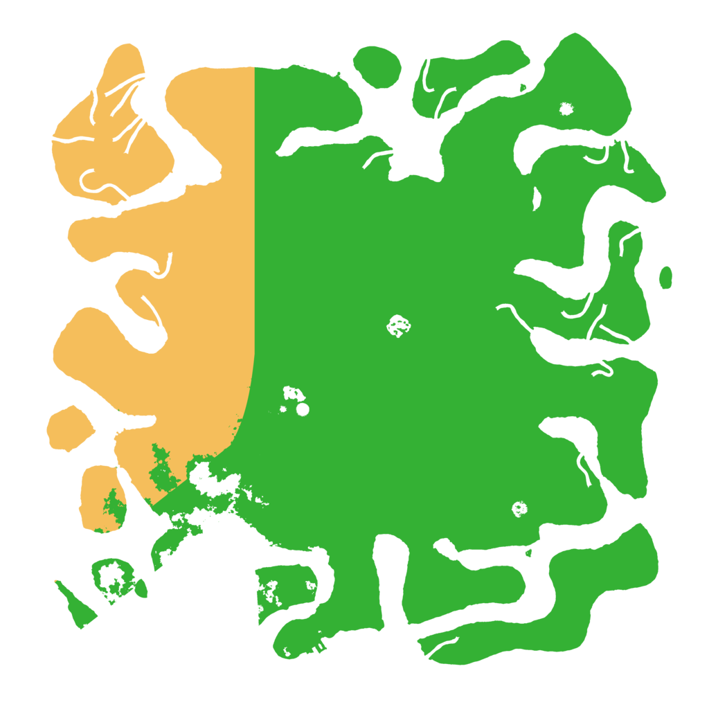 Biome Rust Map: Procedural Map, Size: 4800, Seed: 4069