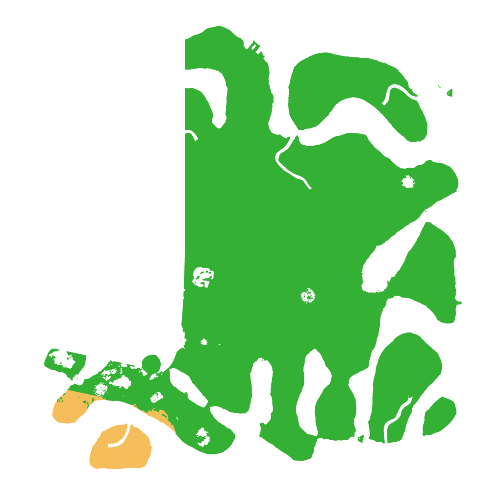 Biome Rust Map: Procedural Map, Size: 3550, Seed: 253672