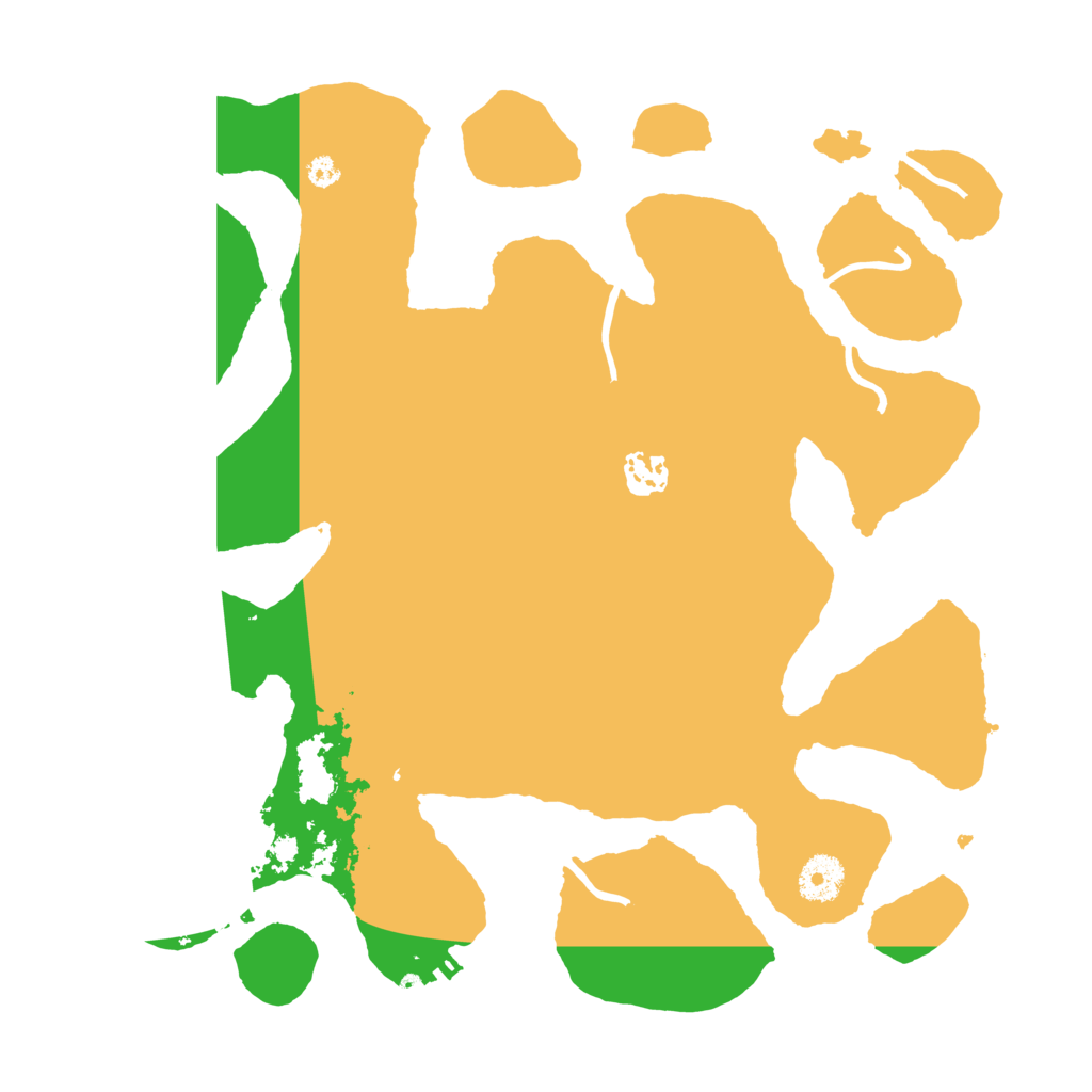 Biome Rust Map: Procedural Map, Size: 3550, Seed: 592576