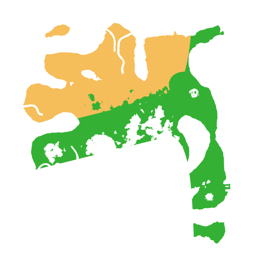 Biome Rust Map: Procedural Map, Size: 3000, Seed: 1655570918