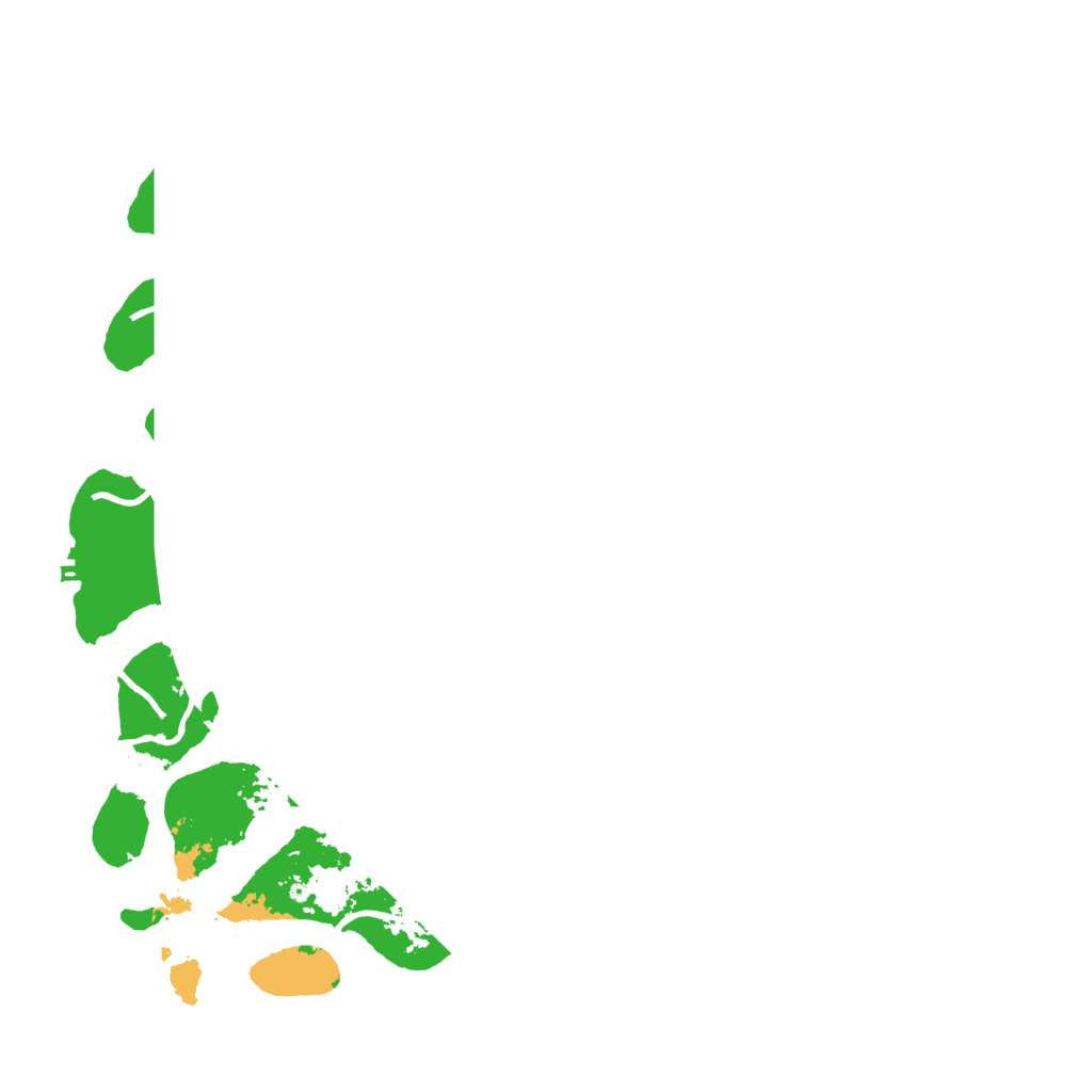 Biome Rust Map: Procedural Map, Size: 4250, Seed: 16751