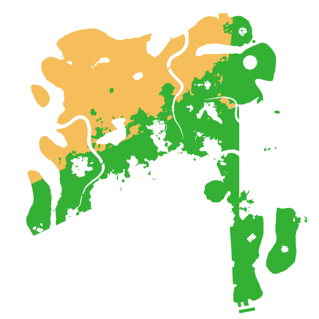 Biome Rust Map: Procedural Map, Size: 4000, Seed: 424012