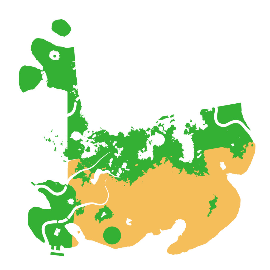Biome Rust Map: Procedural Map, Size: 4000, Seed: 435765