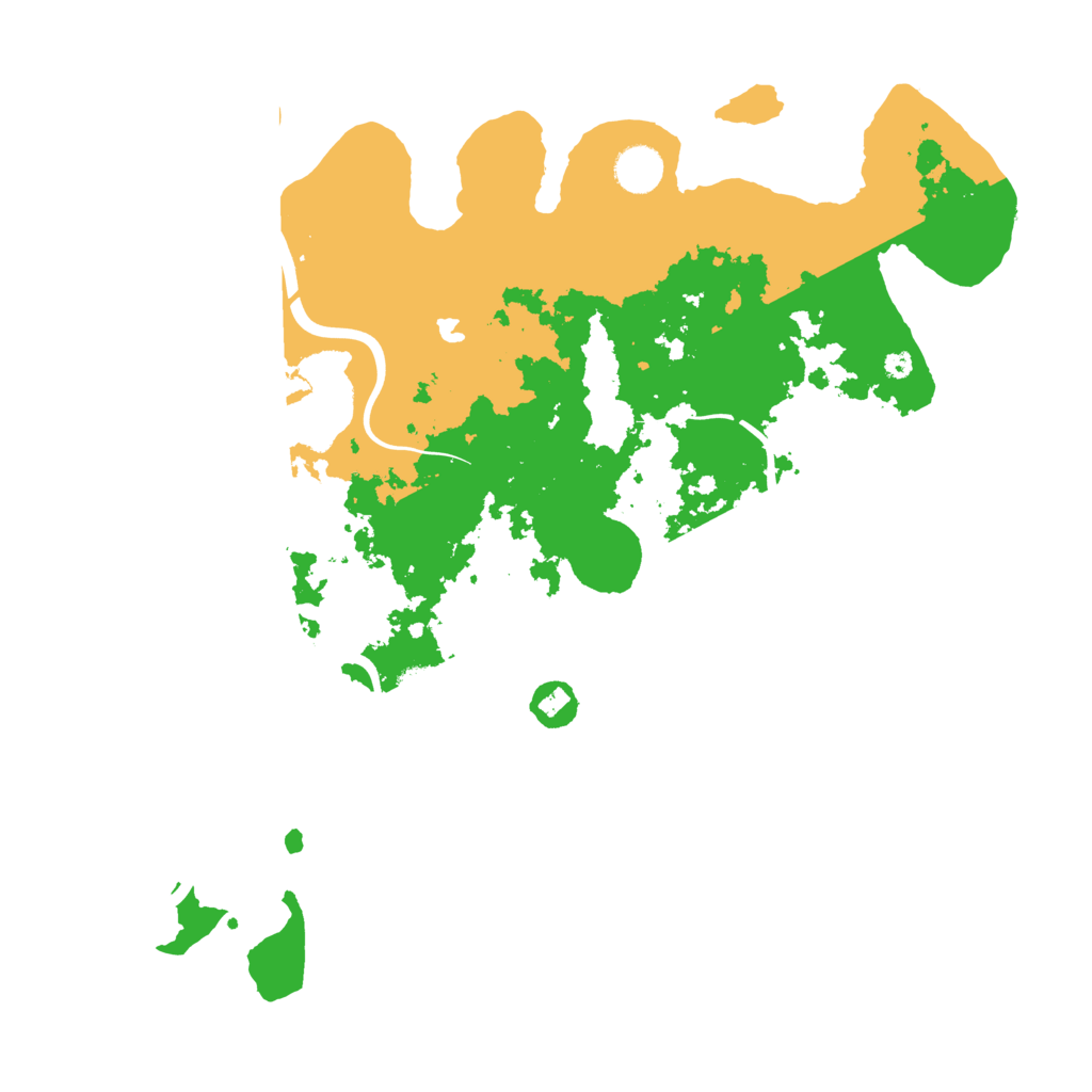 Biome Rust Map: Procedural Map, Size: 4000, Seed: 367390