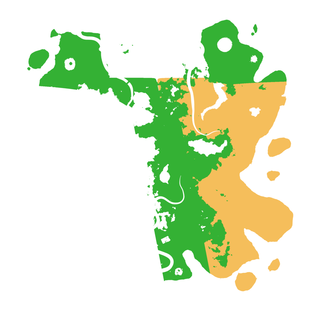 Biome Rust Map: Procedural Map, Size: 4000, Seed: 568309