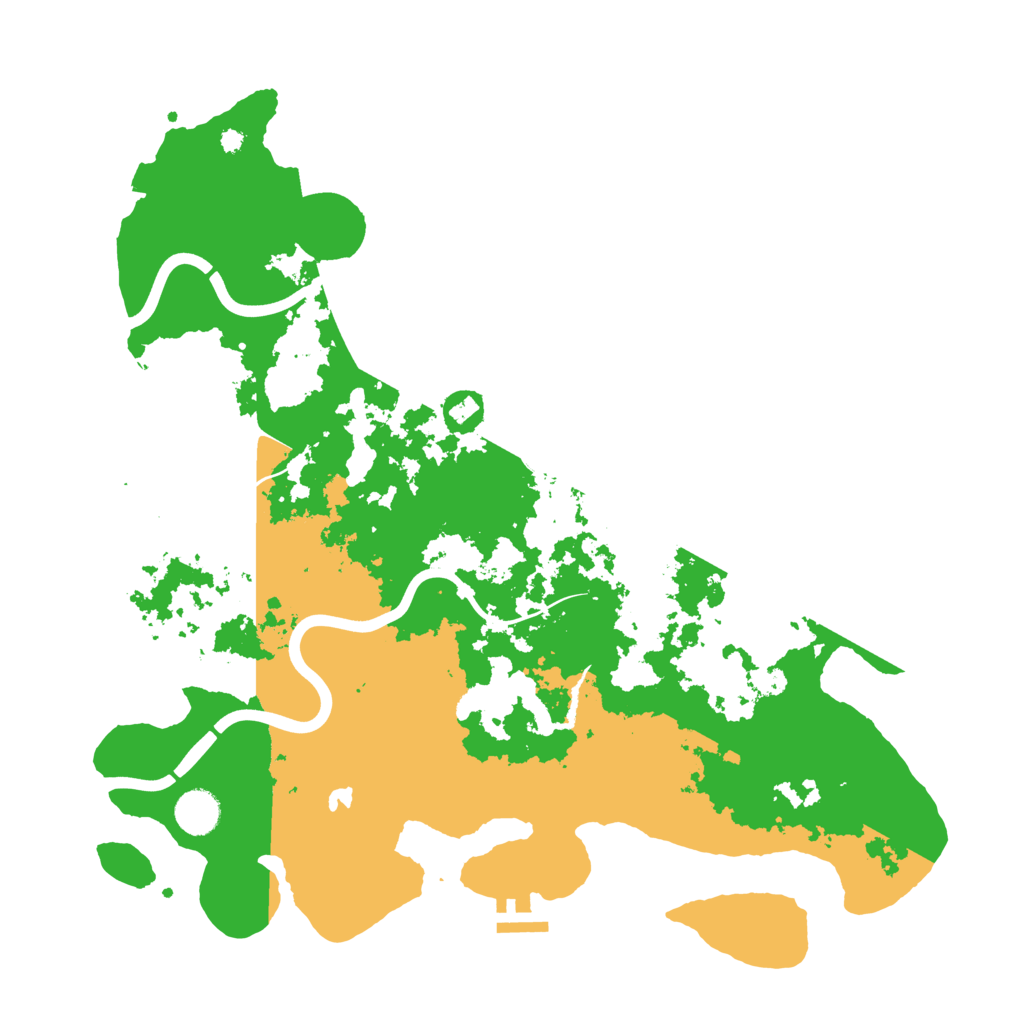 Biome Rust Map: Procedural Map, Size: 4000, Seed: 971799