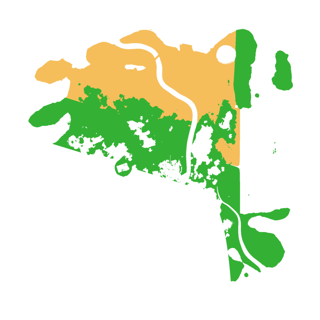 Biome Rust Map: Procedural Map, Size: 3000, Seed: 1942