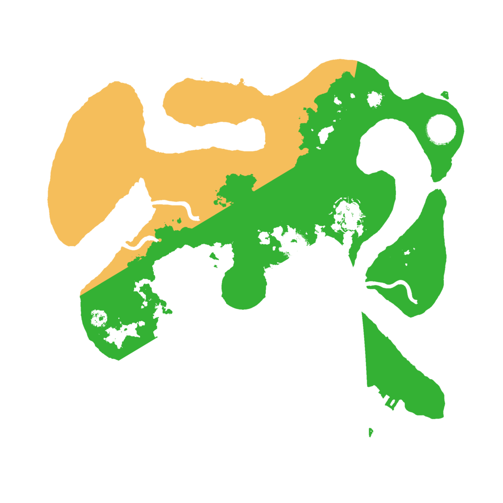 Biome Rust Map: Procedural Map, Size: 3000, Seed: 564227