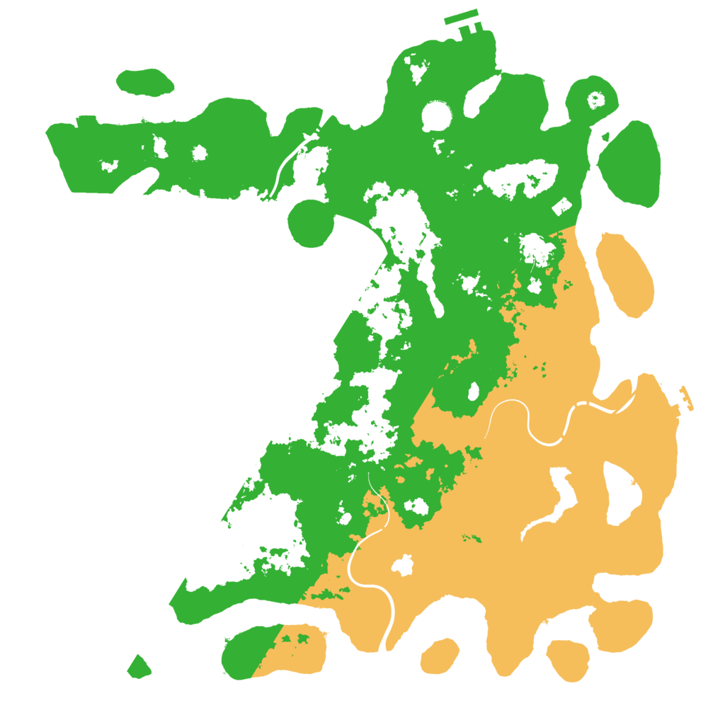 Biome Rust Map: Procedural Map, Size: 4250, Seed: 235335482