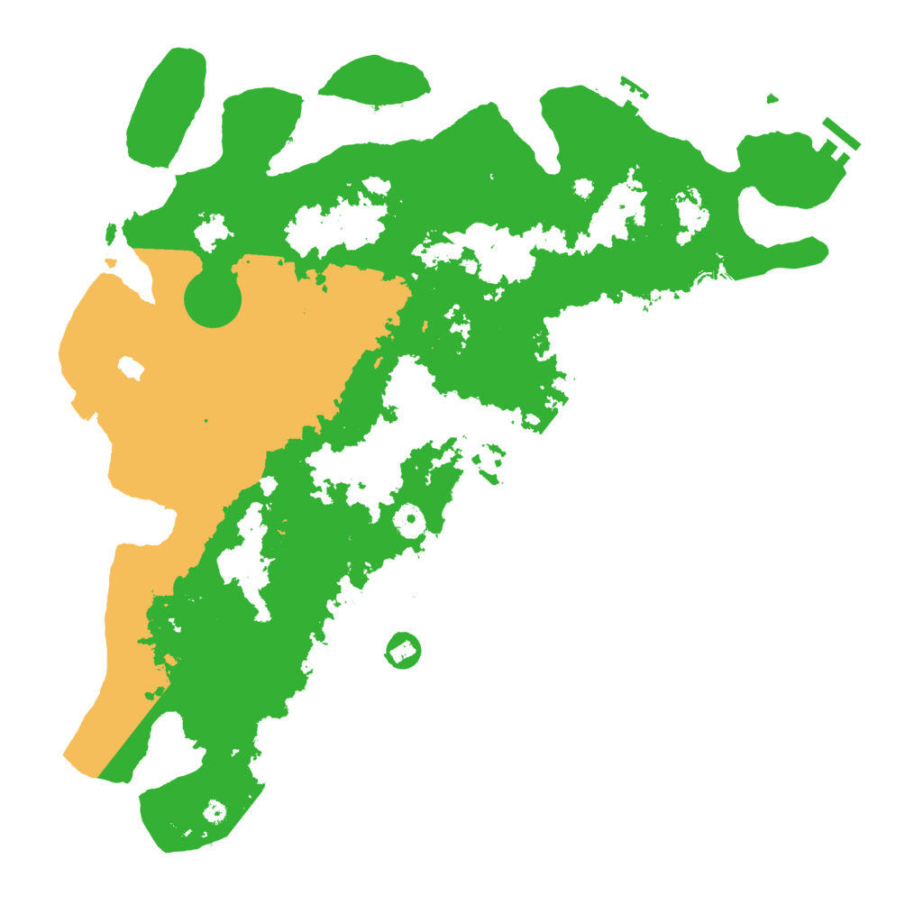 Biome Rust Map: Procedural Map, Size: 4250, Seed: 729850515