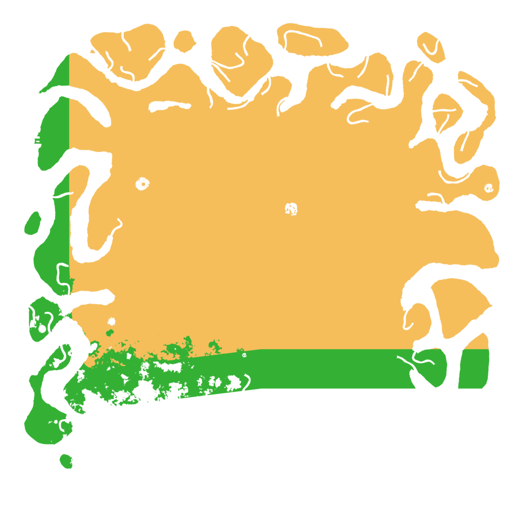 Biome Rust Map: Procedural Map, Size: 6000, Seed: 190640911